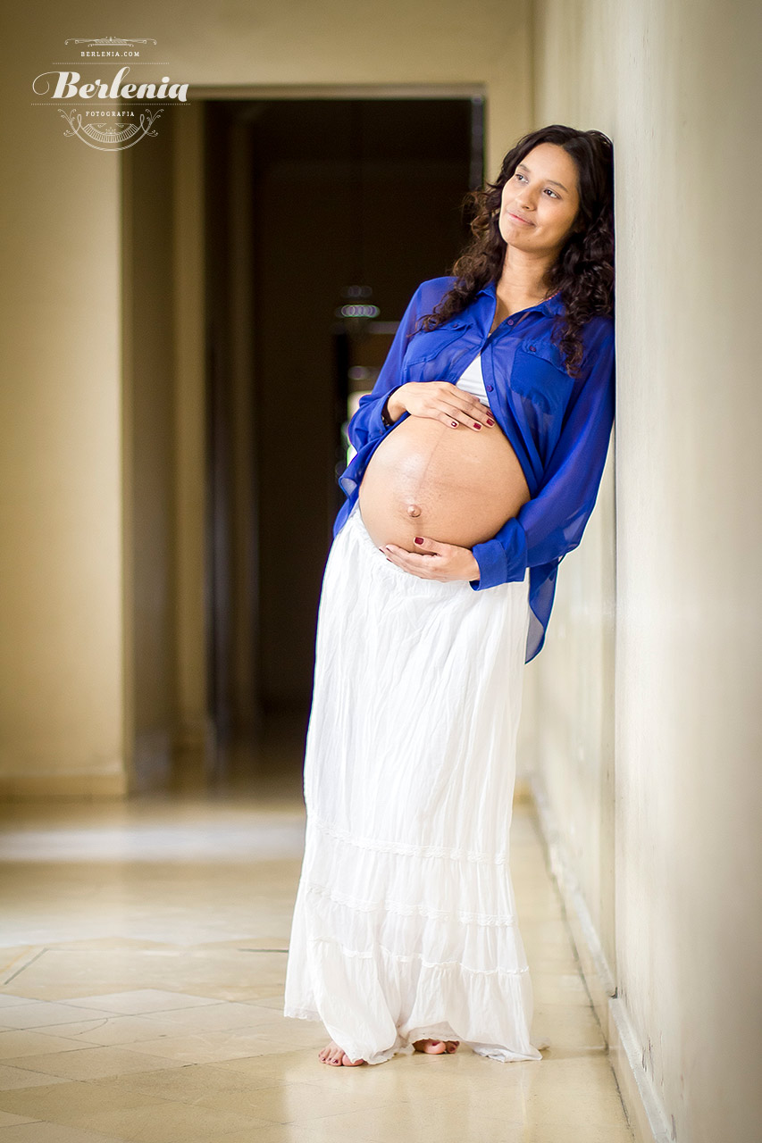 Fotografía de embarazo en domicilio en CABA - Sesión de fotos embarazada - Ciudad de Buenos Aires, Argentina - Berlenia Fotografía - 05